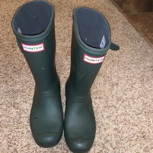 Green Hunter Boots